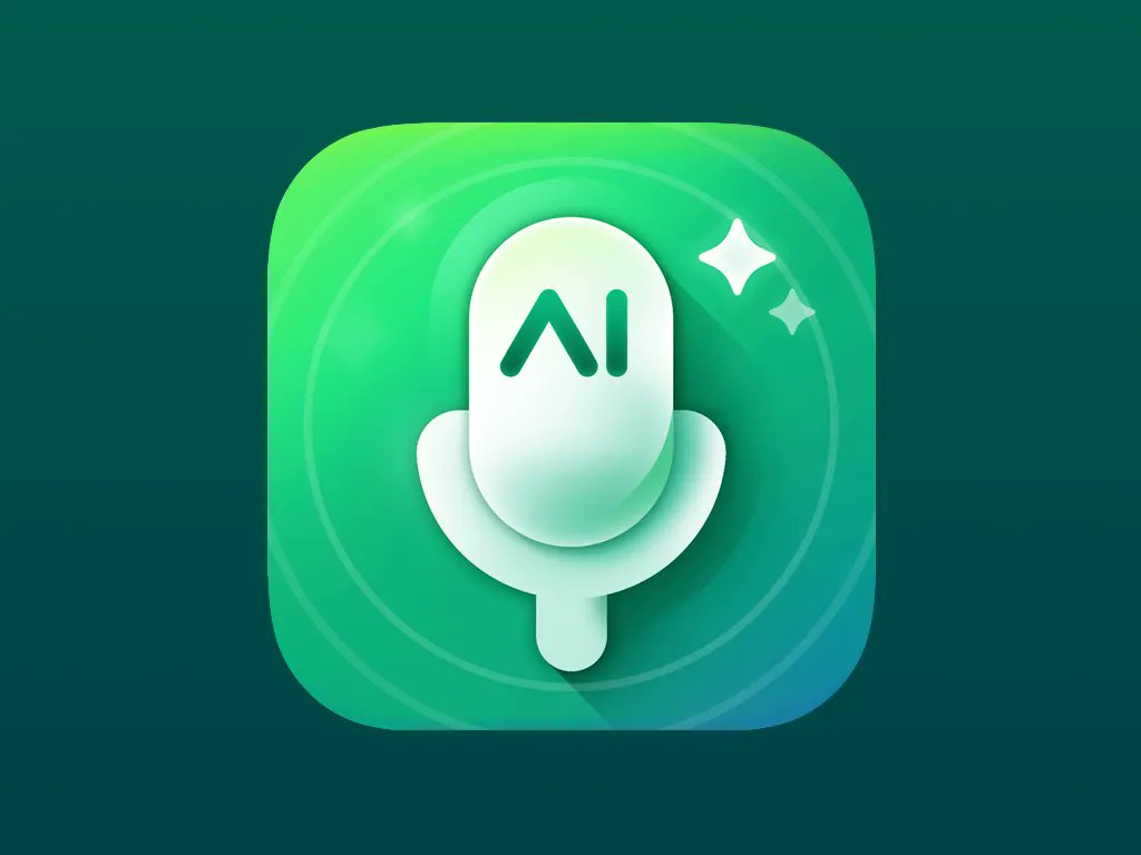 IgorSkyNet's tweet photo. App Icon design for AI Voice Memos app.
https://t.co/W2jE0ljok4

#appicon #iosicon #icondesign #appicondesign #ai #voice #memos https://t.co/WdcaDVKJ6U