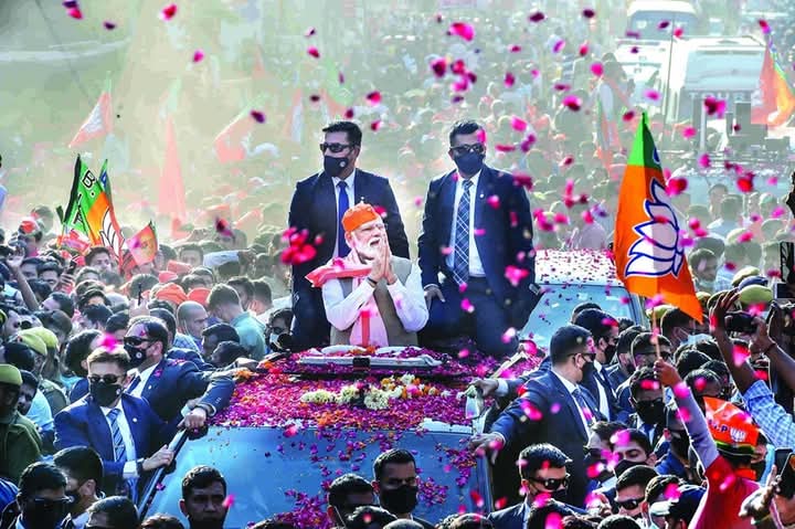 DharmMeena14's tweet photo. दिल्ली विधानसभा चुनाव में भारतीय जनता पार्टी की ऐतिहासिक जीत की बधाई 🎊💐
दिल्लीवासियों ने झूठ, भ्रष्टाचार और कुशासन को सिरे से नकारते हुए "सबका साथ, सबका विकास, सबका विश्वास व सबका प्रयास" के संकल्प को अपना समर्थन दिया है। 
#DelhiElectionResults https://t.co/ezLIgeEMTO