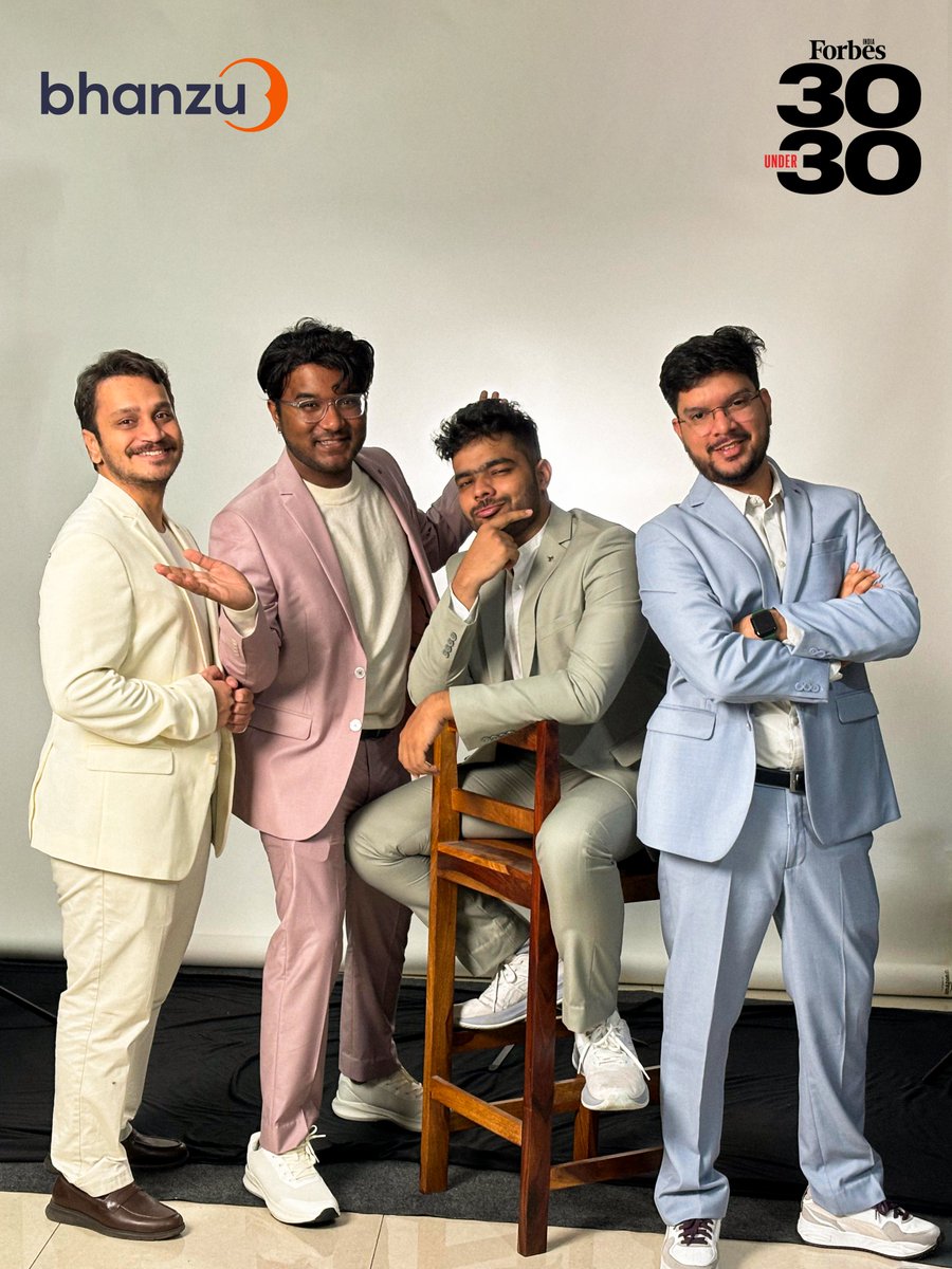 Big news! 🚀 Bhanzu’s founders are in Forbes India 30 Under 30 – 2025! It's a proud moment as we continue transforming math education globally! 🎉 #Forbes30Under30 #Bhanzu #MathEducation
