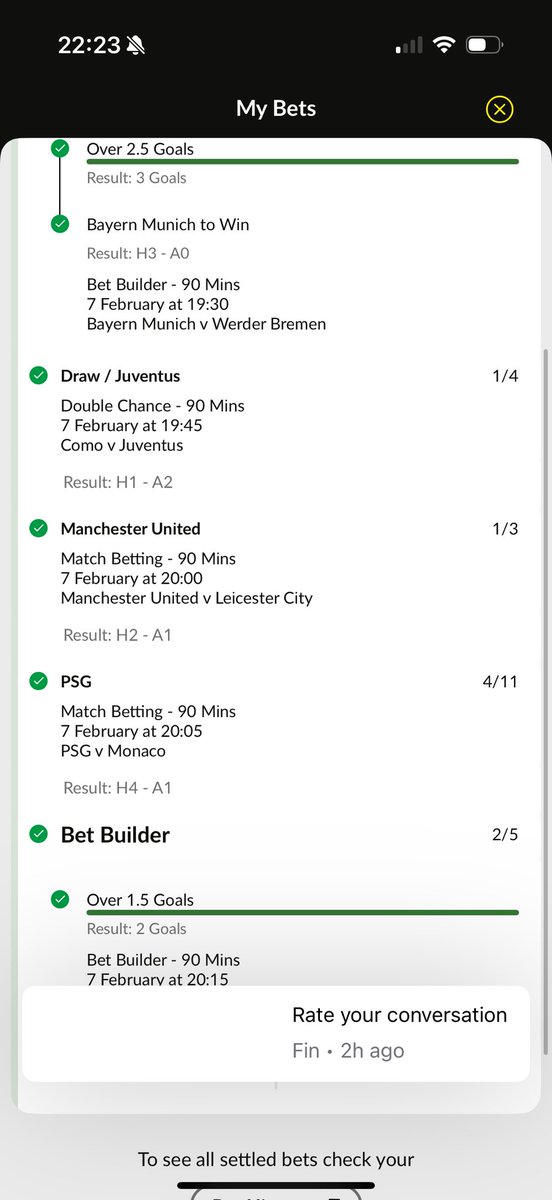 GavinE_THFC's tweet photo. @GambIingPro free bets came in nicely profit is profit, let’s home we win big this weekend 💴 https://t.co/FaWhA4LuYZ