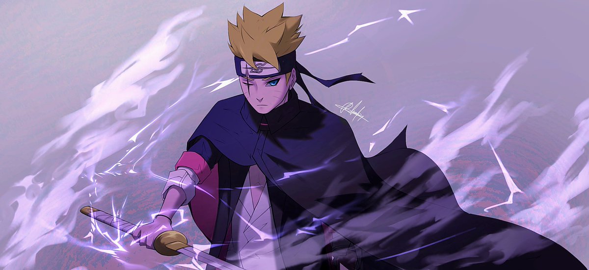 Boruto 
shinden/purple lightning