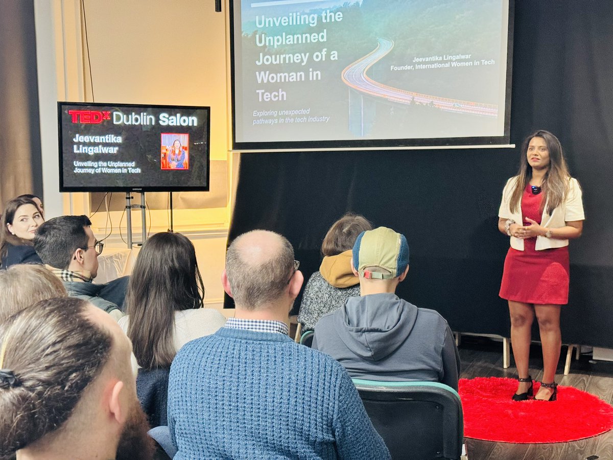 Jeevantika3's tweet photo. Finally the most awaited achievement unlocked 🔓 ❤️
#TEDxspeaker #internationalwomenintech #theunplannedjourney #WomenEmpowerment 
@TEDx @TEDxDublin https://t.co/sHZ0WfyUAO