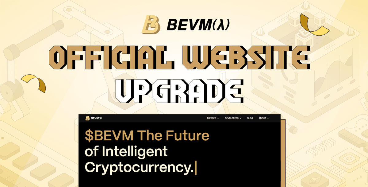 ✨BEVM Official Website Upgrade! ✨

We’ve fully revamped our website to align with our latest BEVM(λ) solution. 

Now, we’re bringing #Bitcoin-level security with a scalable &amp; sustainable framework for the future of the crypto space.

🔗 Explore now: bevm.io