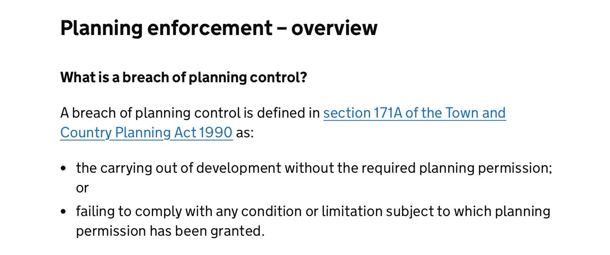 Yet again, even after warnings from enforcement, the owners have chosen to use the Urnfield before important environmental conditions have been discharged.