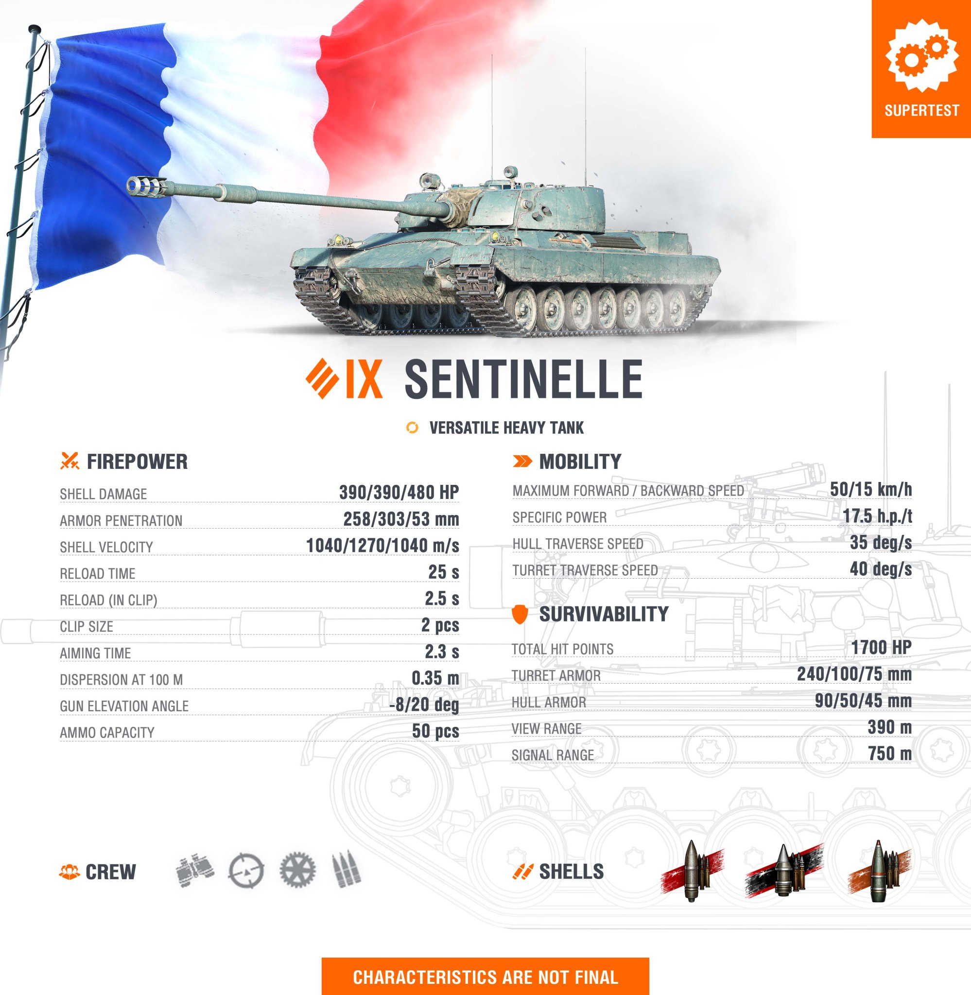 【WOTページ】 WoT】 アセンブリーショップの新戦車、Vickers MBT Mk. 3さんの