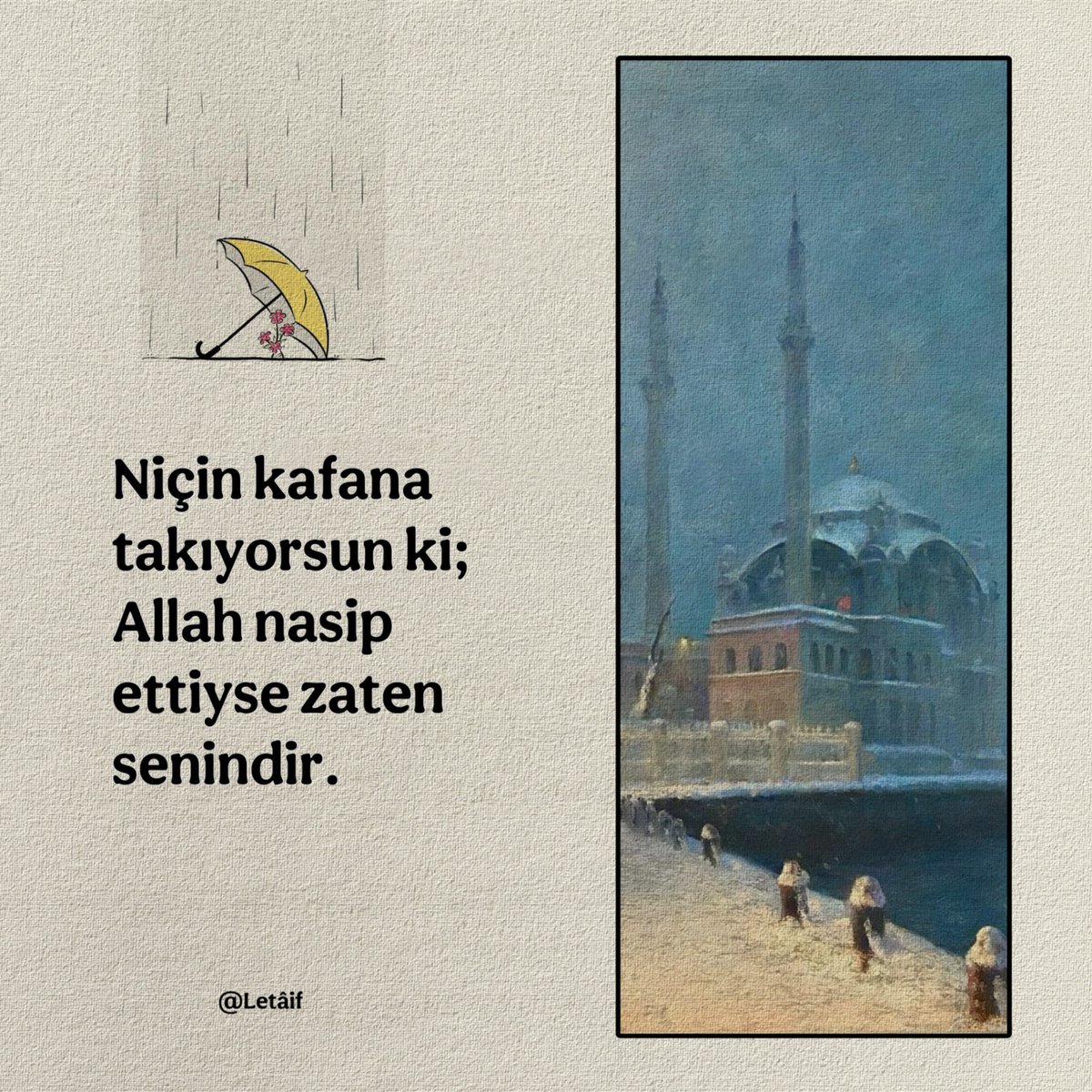 Sakinleş..