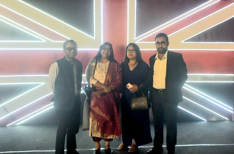 Jaydeepdasgupta's tweet image. Honored to attend the Queen Elizabeth II Memorial Cup Reception &amp;amp; Annual Get-together. Thanks to the British Deputy High Commissioner @Andrew007Uk for the warm hospitality and for fostering such an inspiring gathering. #Diplomacy #Networking #UKIndiaRelations @KamalikaSengupt
