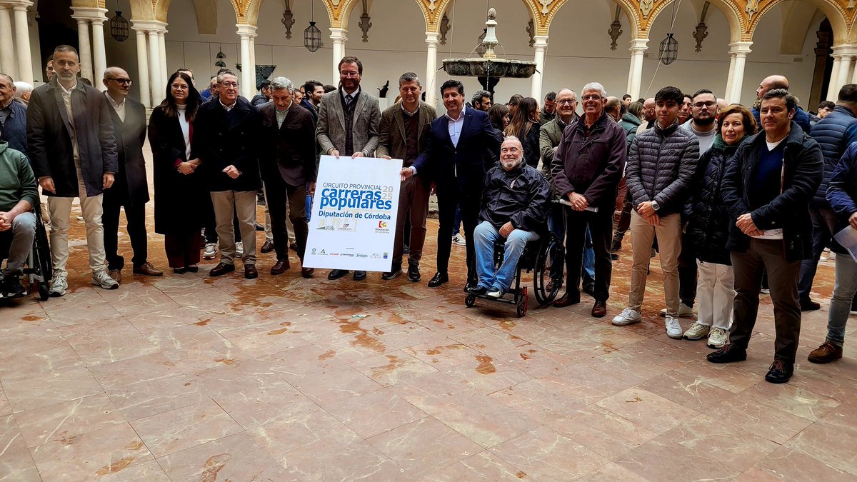 culdecor's tweet image. PRESENTACIÓN CIRCUITO PROVINCIAL DE CARRERAS POPULARES