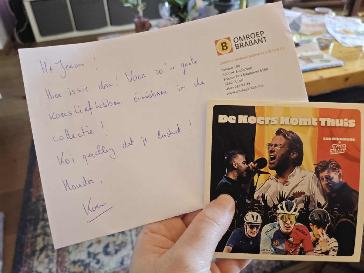 Fappelsientje's tweet image. Thx @omroepbrabant @alkemaatje @rockets_cycling @BasTietema @jossewester @Devinvdw nu zijn we hier helemaal klaar voor het Vlaamse voorjaar!