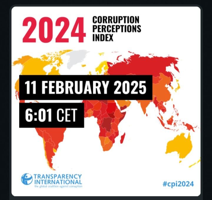TransparencyBH's tweet image. #الشفافية_البحرينية تطلق نؤشر مدركات الفساد لعام ٢٠٢٤ الذي تصدره منظمة الشفافية الدولية #TI بالتزامن مع فروعها في العالم