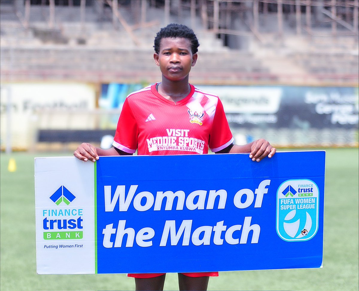 PLAYER OF THE MATCH! Zainah 
Namuleme with an outstanding performance despite the loss against KQ