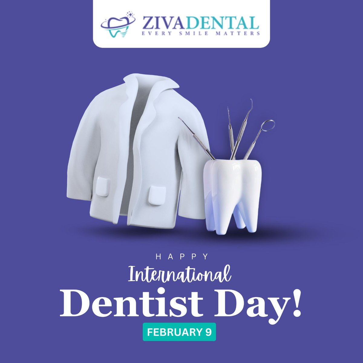ZivaDental's tweet image. Your smile is our mission! This International Dentist Day, we honor the passion and precision of dental professionals everywhere.

Book an Appointment Today!
📞(210) 988-0777
🌐zivadental.com

#BrightSmiles #InternationalDentistDay #BrightTeeth #SanAntonio #Texas