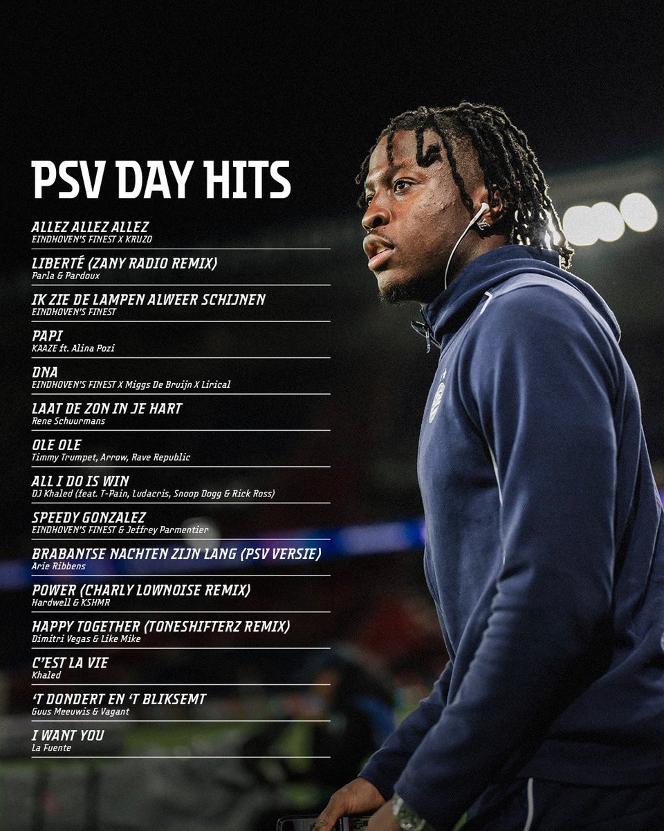 Welk liedje kan er volgens jou niet ontbreken in het Philips Stadion? 👀