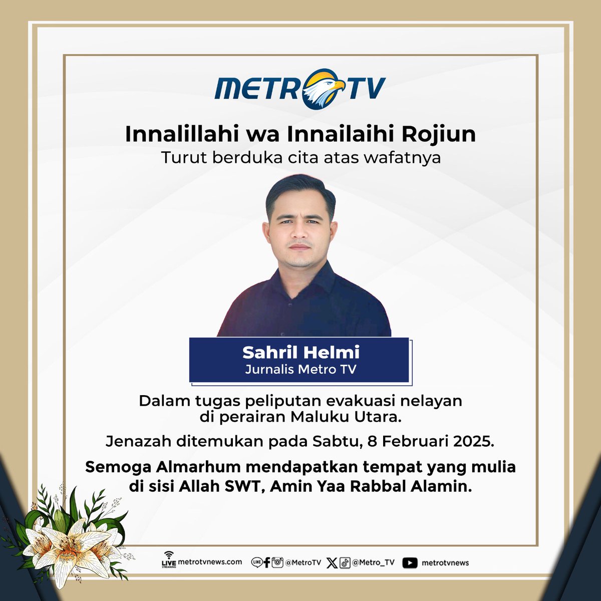 METRO TV tweet media