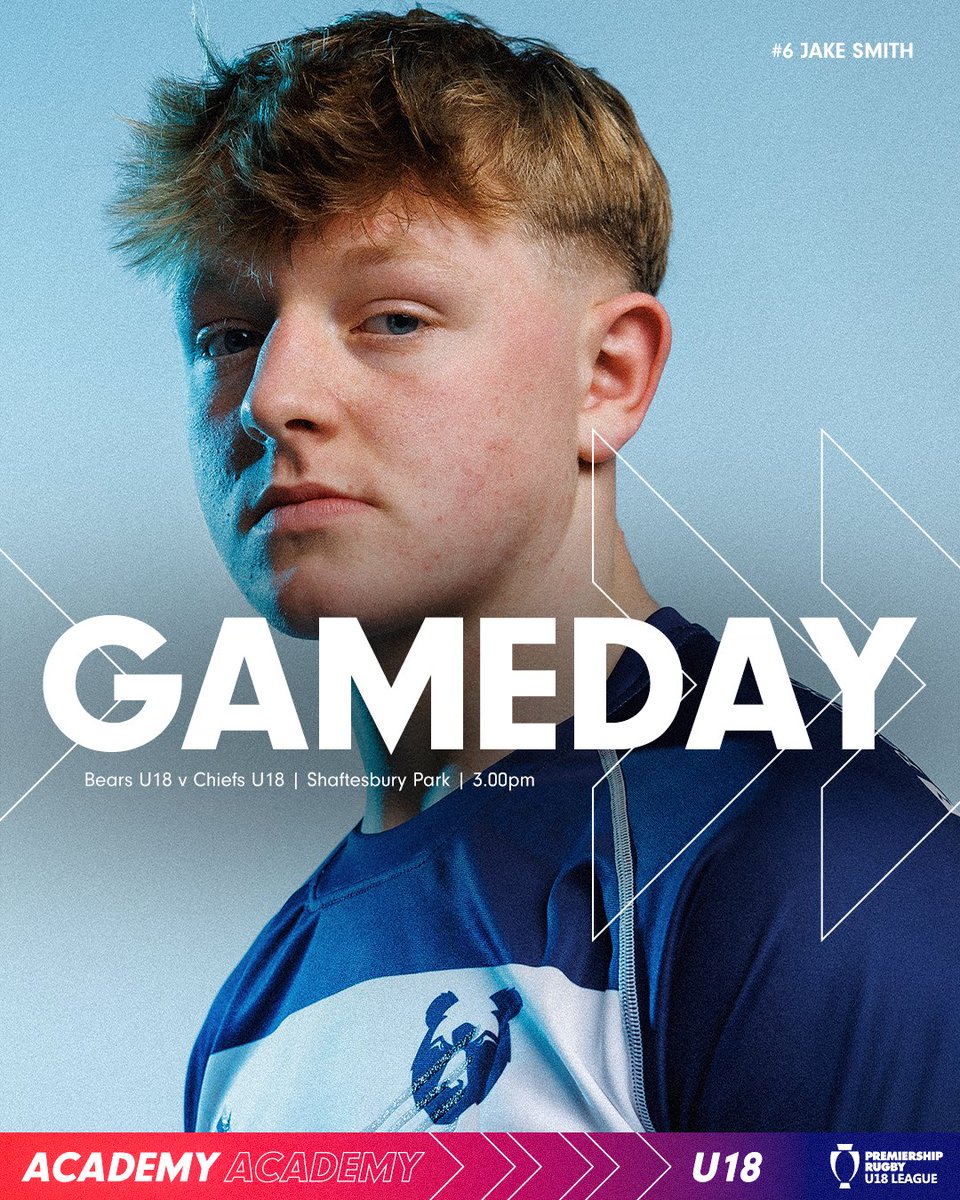 BearsAcad's tweet image. LET’S GO, CUBS! 🐾 

🆚 @exechiefsacad 
🏆 #AcademyU18League
📍 Shaftesbury Park
⏰ U17 12:30pm | U18 3pm