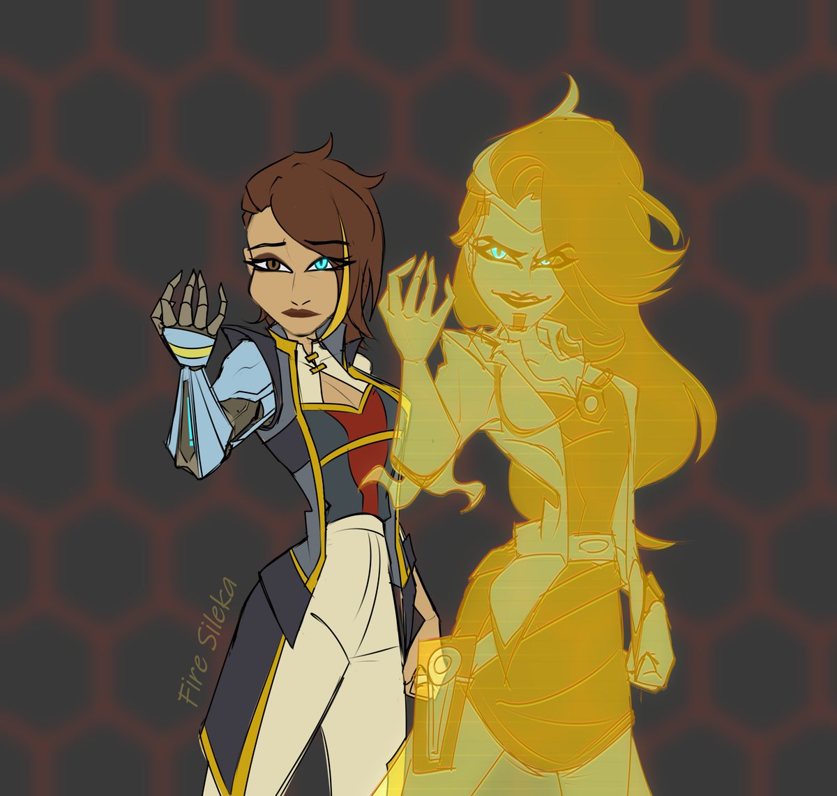 fire_sileka's tweet image. A little more AU
#borderlands #handsomejack #angel #talesfromtheborderlands #fiona