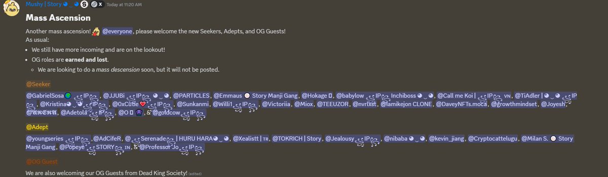 congrats to the new OGs ..Welcome to the journey of <a href="/StoryProtocol/">Story</a>
