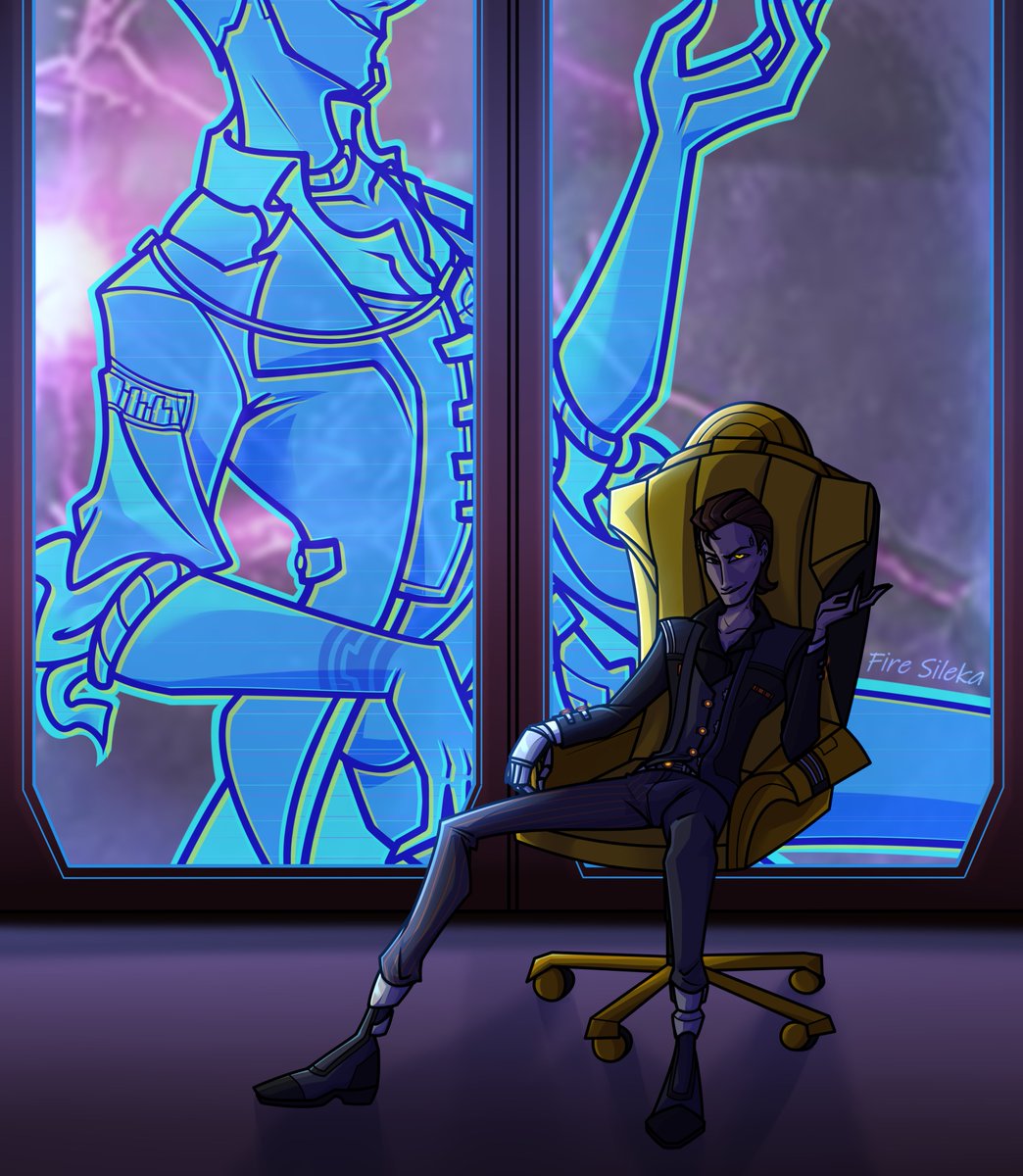 fire_sileka's tweet image. "Congratulations, kiddo. You get to live another day… but what about tomorrow? Or the next day? Cause I’m not going anywhere... I’ll be sitting here waiting for my chance to take you out."
#borderlands #talesfromtheborderlands #handsomejack #rhys