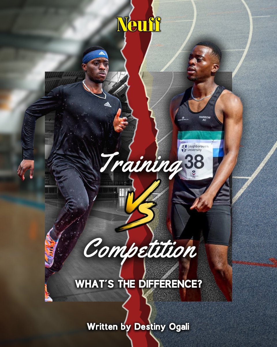 Neuff Athletic (@neuffathletic) on Twitter photo How should you separate training and competitions as an athlete?
This latest blog entry by Destiny Ogali will help all athletes master various elements of their sport, no matter where they are in their journey!
bit.ly/TrainingVsCompโฆ
#Neuff #Athletics #Training #Competition How should you separate training and competitions as an athlete?
This latest blog entry by Destiny Ogali will help all athletes master various elements of their sport, no matter where they are in their journey!
bit.ly/TrainingVsCompโฆ
#Neuff #Athletics #Training #Competition