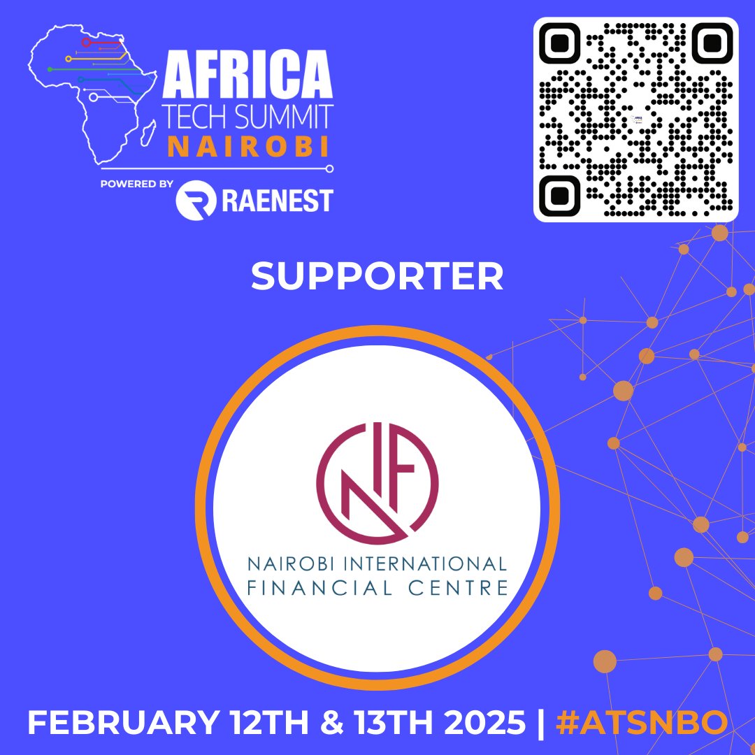 Africa Tech Summit Nairobi Feb 12th – 13th 2025. Excited to welcome <a href="/NIFCAfrica/">NIFCAfrica</a> as a supporting partner of #ATSNBO. Be part of the conversation with 2000+ leaders shaping Africa’s future. Get your ticket now! #ATSNBO bit.ly/4hKNShw