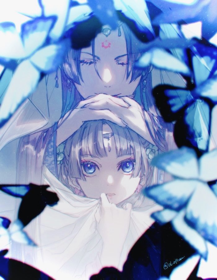 前描いてた月精たち