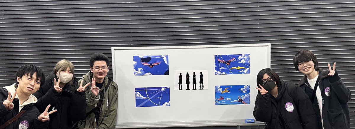 kogei1907t's tweet image. 【#グラフィックアーツ科】
「ももいろクローバーZxoxoバレンタインイベント2025」2/8「テーマ:鳥」のOP映像を作成協力をしました。
event.1242.com/events/momoclo…

#ももクロバレイベ2025 #ももクロ
#ももクロバレイベ #ももいろクローバーZ
#工芸高校定時制 #工芸高校
#ねぶた部 （生徒） #ニッポン放送