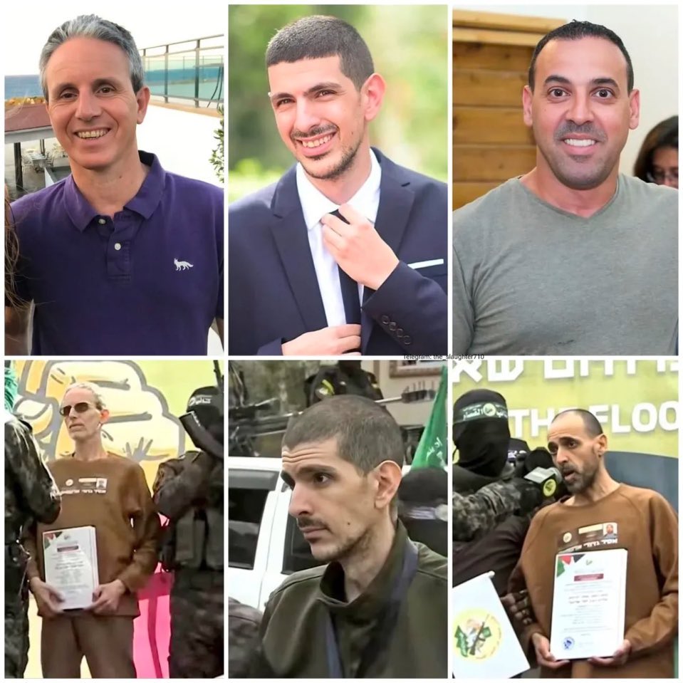 I can’t….

Dear lord. 

They murder their families.

Abduct them. 

Torture them.

Starve them. 

Then they parade them as trophies as the world watches. 

Those who cheer and defend this barbarism, have no place in civilized society. 

#BringThemHome #BringThemHomeNow