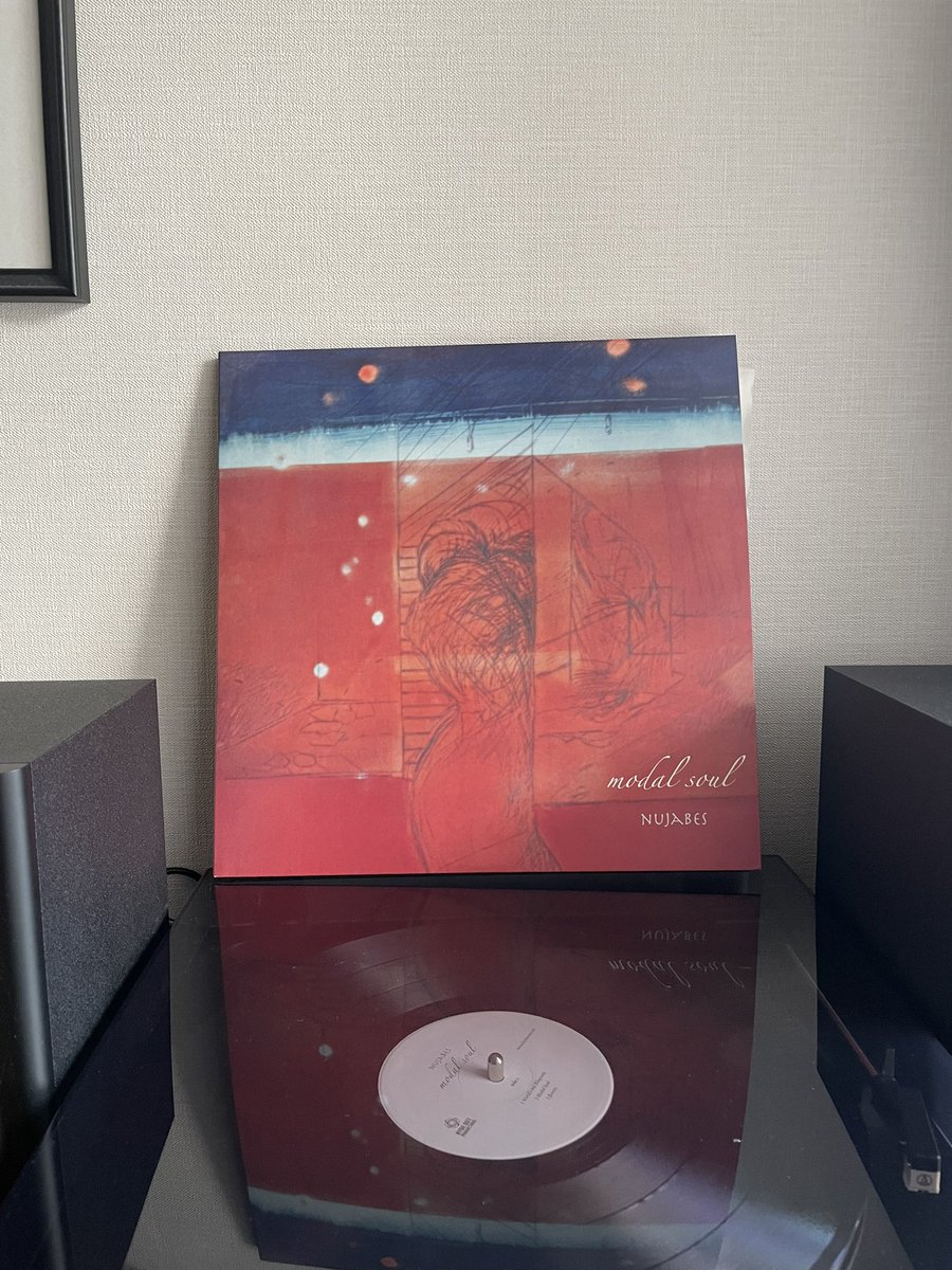 Number_TwoFour's tweet image. Nujabesの『Modal Soul』レコードを買った。