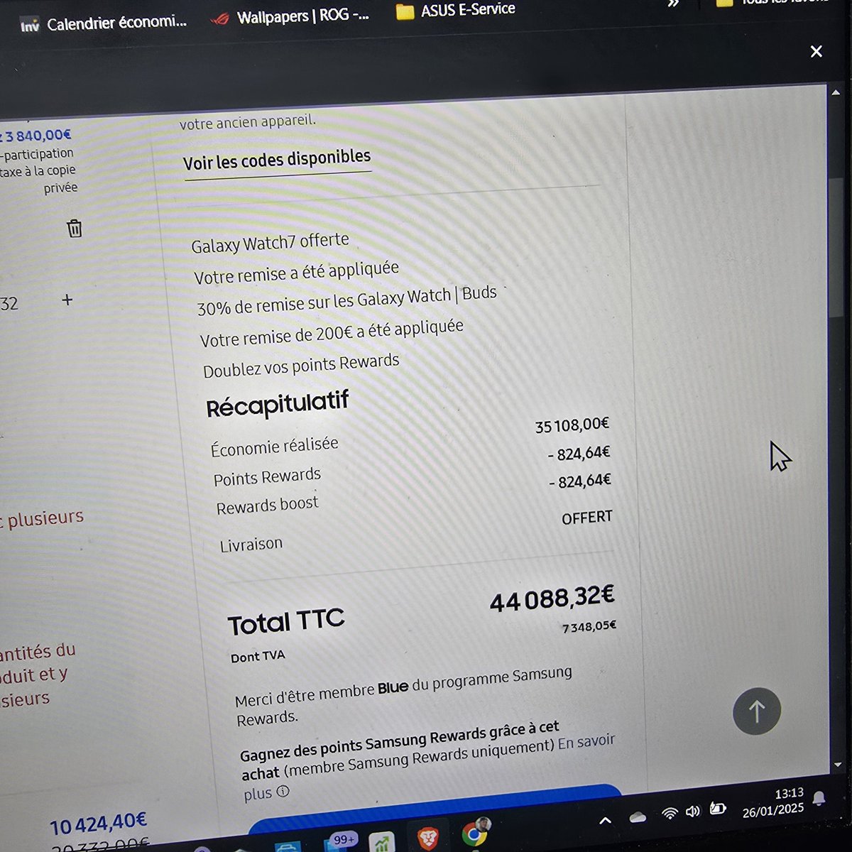 ShaxTheOne's tweet photo. Bon @SamsungMobile votre service de reprise Evollis est complètement NUL. J'ai tenté a plusieurs reprises du 23/01/25 au 02/25 plus se 10 tentatives de précommander avec des moyens de paiements différents tous sans succès plus bug multiples. Au final... jamais eu de S25 Ultra https://t.co/pMxyaKyCsZ