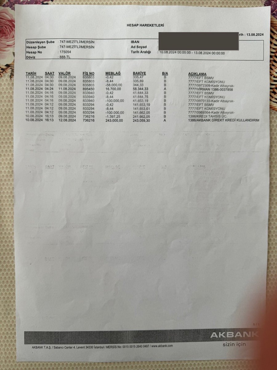 Akbank mağduru olduğunu belirten bir takipçimiz:

“Hayatımda bir arada göremediğim kadar parayla soyuldum, işsizim, sigortam yok. Bana gece saat 4’te pazar günü, 380.000 TL faizle kredi verip tanımadığım şahıslara transfer eden banka!”