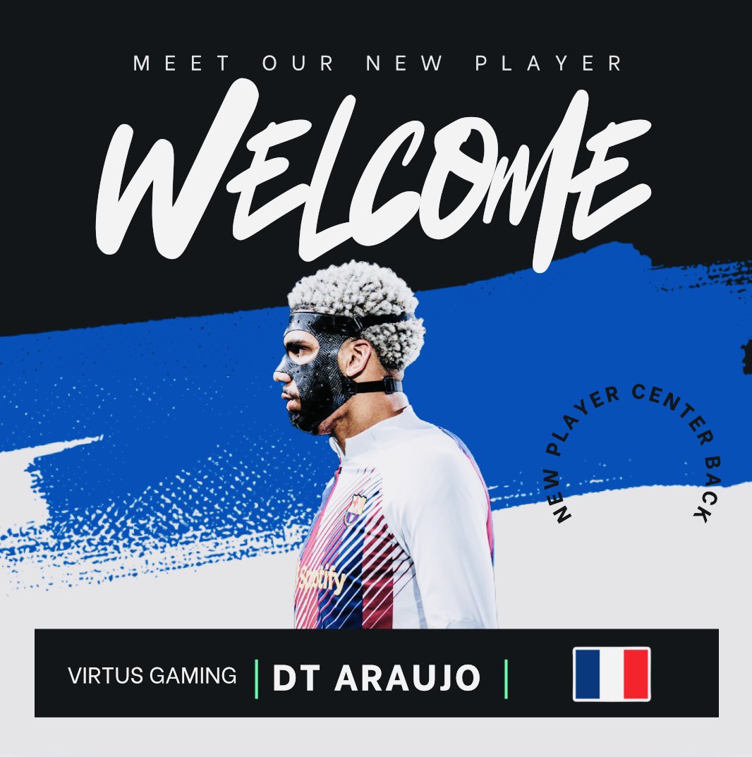 Virtus Gaming (@virtus_cp) on Twitter photo 🚨 MERCATO 🚨
➢ 📁
➢ 🇫🇷
➢ DC
Nous sommes heureux de vous annoncer l’arrivée de @<a href="/X_Cafu_I2I/">V Araujo I4I</a> au sein de la <a href="/Virtus_CP/">Virtus Gaming</a>.
Jeune joueur avec pas mal d’expériences déjà, nous allons travailler ensemble pour qu’il puisse progresser de la meilleure façon.
Bienvenue !🔴🟡 🚨 MERCATO 🚨
➢ 📁
➢ 🇫🇷
➢ DC
Nous sommes heureux de vous annoncer l’arrivée de @<a href="/X_Cafu_I2I/">V Araujo I4I</a> au sein de la <a href="/Virtus_CP/">Virtus Gaming</a>.
Jeune joueur avec pas mal d’expériences déjà, nous allons travailler ensemble pour qu’il puisse progresser de la meilleure façon.
Bienvenue !🔴🟡