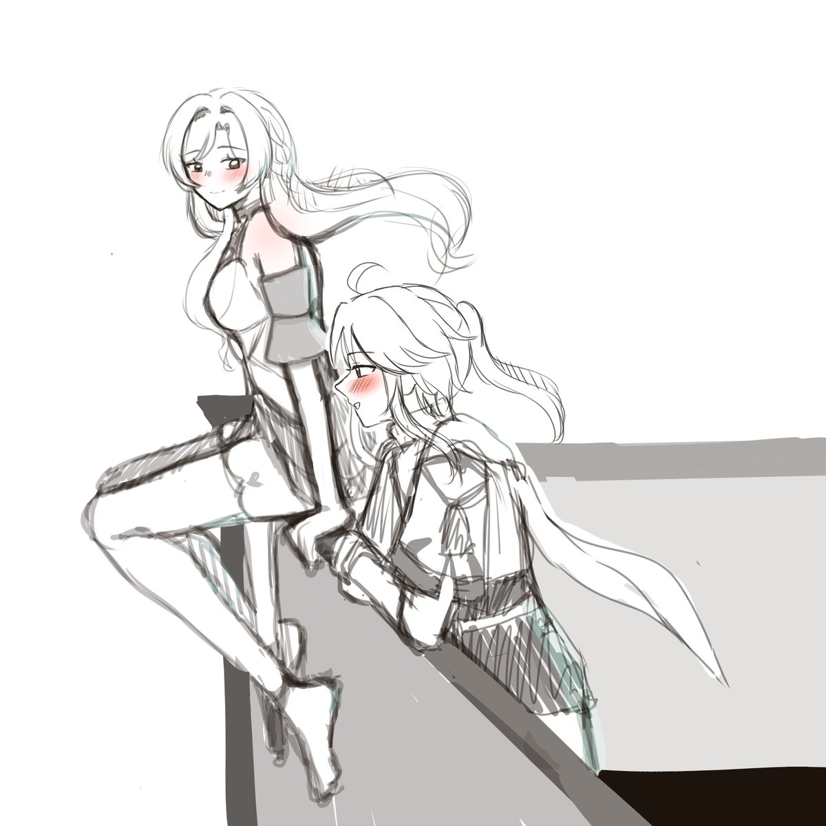 Seaofthestars_'s tweet photo. //TW: Sensitive, implied suicide
#YanRu, 🕊️🧪
—
"Yq, did you know that one of my dream-"
"-Is to be able to fly?"
—
This is one of many 'alternative lore' for YanRu https://t.co/8sIPWFmPMa