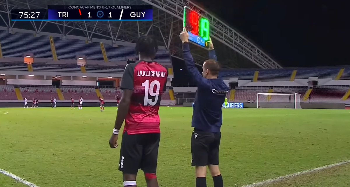 Incredible to see our very own Year 12 student, Josiah Kallicharan, representing Trinidad and Tobago in the U17 Concacaf Championships yesterday against Guyana! 🇹🇹⚽️  

The entire Newman community is behind you. We’re so proud of your dedication and talent.