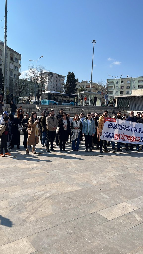 İşte Meydan İşte Öğretmenler 🔥 #Urfada68BinÖğretmenAtaması