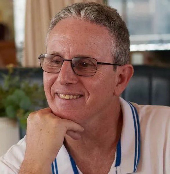 NiohBerg's tweet image. This is the first time during the entire Gaza War that I see actual starvation.

And it's an Israeli hostage, not a Gazan.