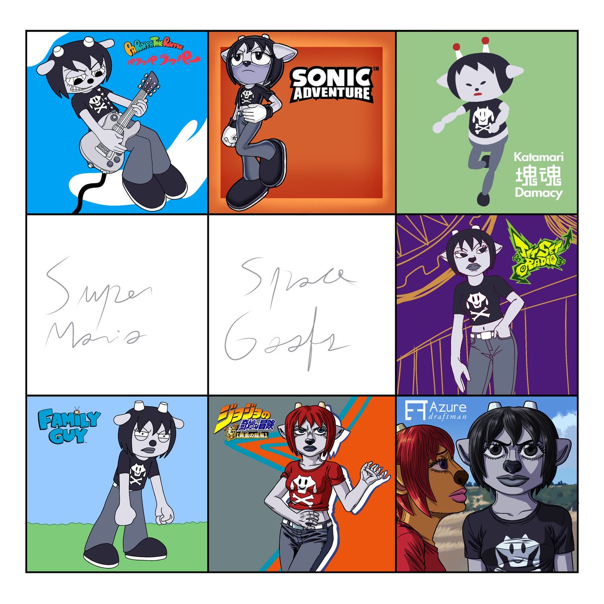 ウンジャマラミー　ウラミー Rammy in my artstyle finished, ft. Lammy #rammy #rammyram