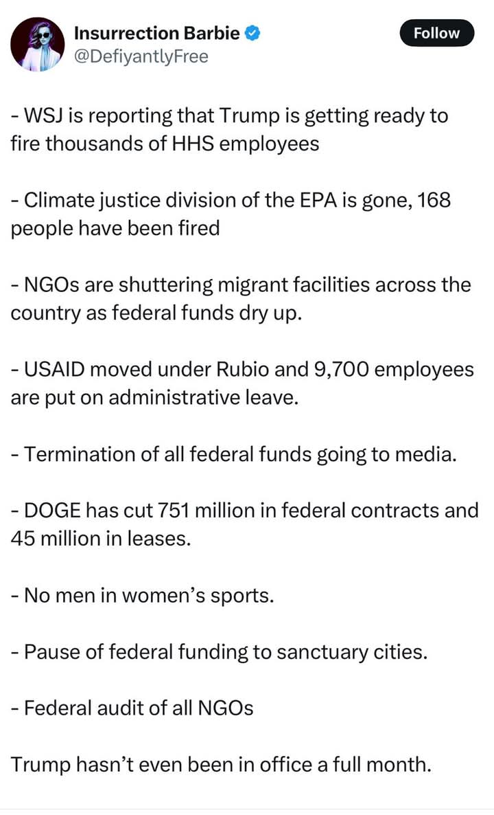 US President Donald Donald J. Trump achievement