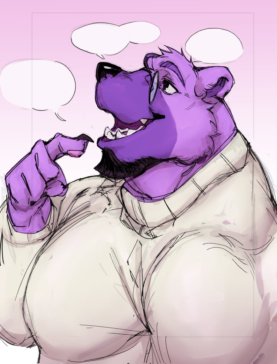 Couldn't help it and colored these two lads~