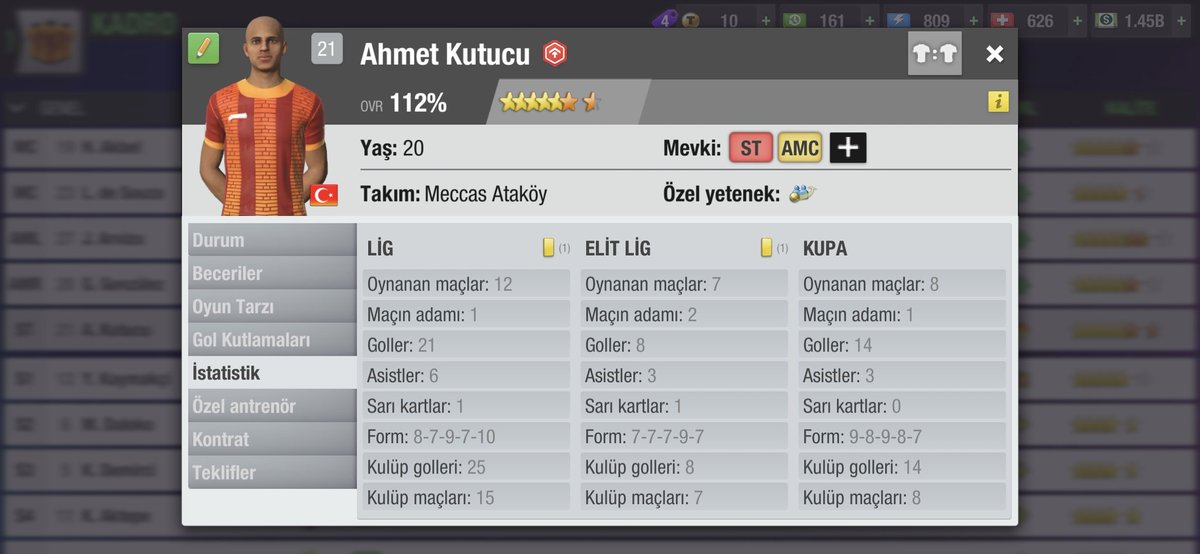 Ahmet Kutucu joined to the club this season. Maybe he will be like our legend player Darwin Nunez! Who knows?