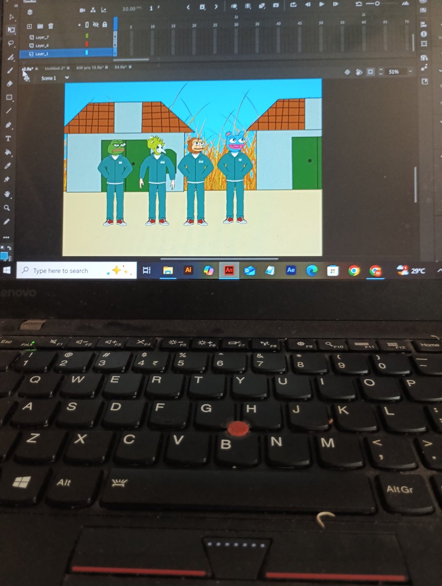 CoinToons's tweet photo. The Squid Game Season Begins @squidgame @mrboblles @micahbullis @CamilleLemmens @Jacklovesol @Gremlinsprotos @suncatrx @lynk0x @ponkesol @TheBoysClubWolf  For Your Coin Squid Game Animation Videos Contact Through Link https://t.co/JenrmPLBMa https://t.co/fusmFcR8Wj