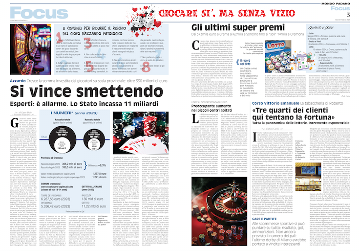 mondopadano's tweet image. «Tre quarti dei clienti qui tentano la fortuna».
La #tabaccheria di Roberto, in corso Vittorio Emanuele.
#gioco #azzardo #società #inchiesta 
mondopadano.it/stories/attual…