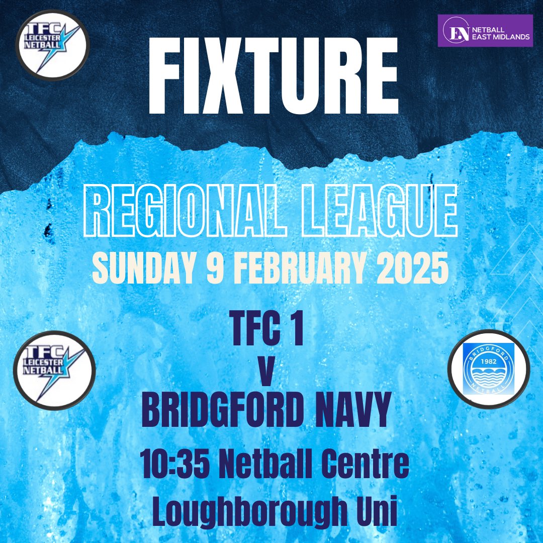 TFC Leicester Netball Club tweet media