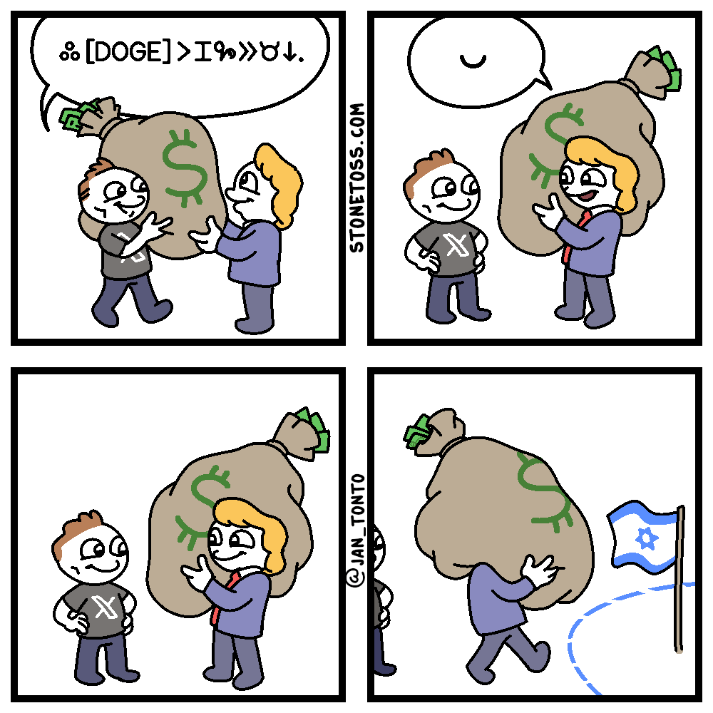 jan_tonto's tweet photo. bonus comic 12 - lanpan (sitelen pona ver.)

#tokipona #stonetoss #DOGEGOV https://t.co/cOETTsYJgW