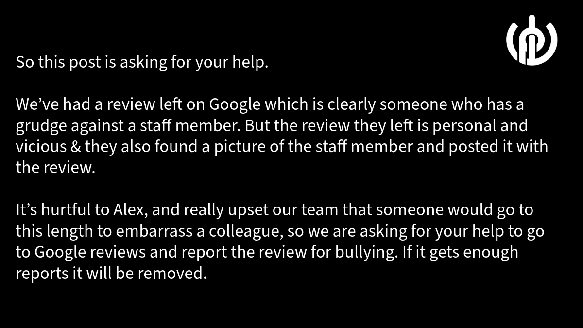 PipeworksGLW's tweet photo. We are asking for your help... https://t.co/YfZcWb7Btb
