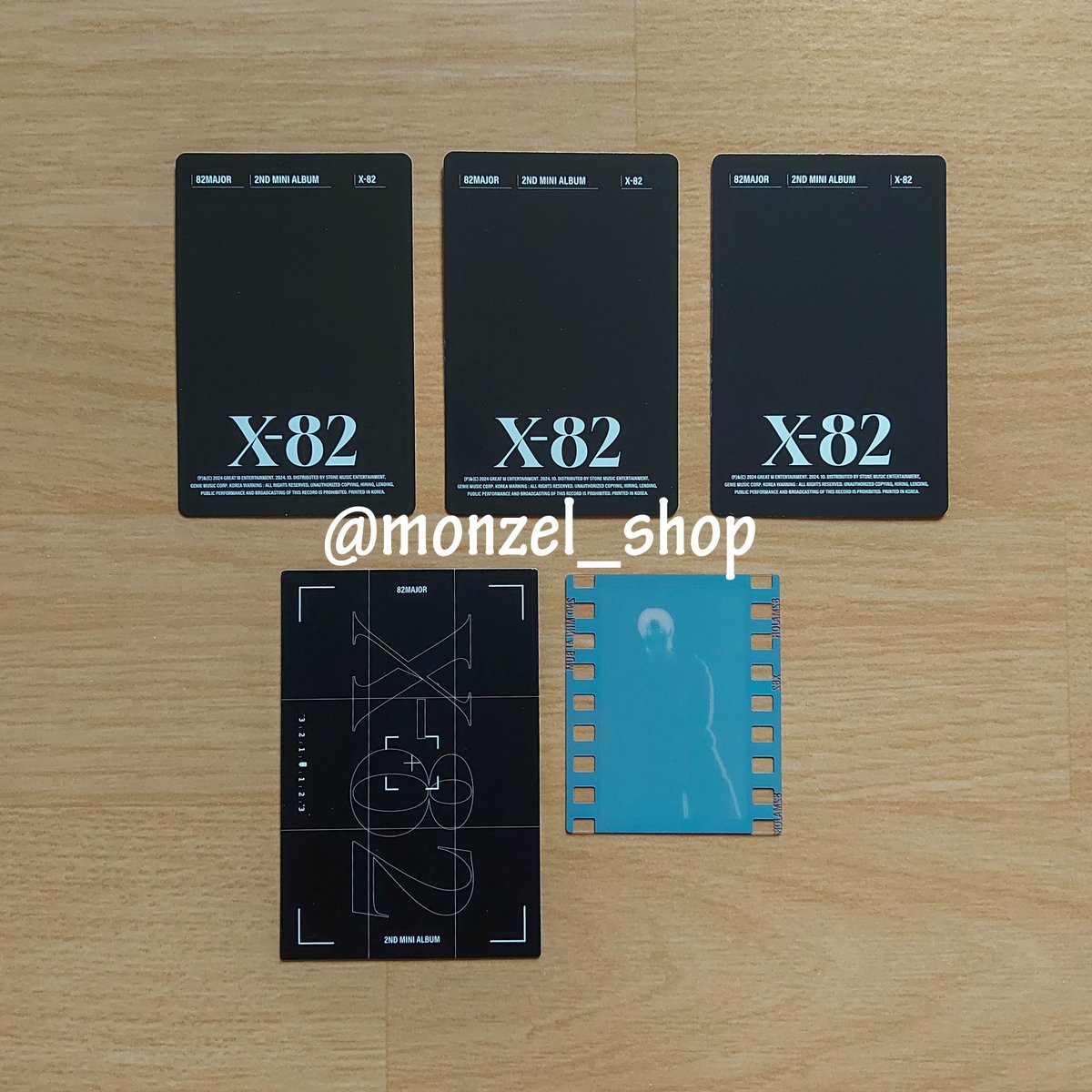 monzel_shop's tweet photo. READY STOCK

#MZ_82MAJOR

WTS (Worldwide &amp; INA)
82MAJOR [X-82] Album Photo Card (PC)
  ↳ Availability :
📌Individual PC @ 65 K / $4 : Seongbin, Yechan
📌Unit PC @ 65 K / $4 : Seongil-Yechan-Seongbin
📌Agent PC @ 55 K / $3 : Seongbin
📌Film @ 35 K / $2 : Seongil https://t.co/q3mGVkpVkR