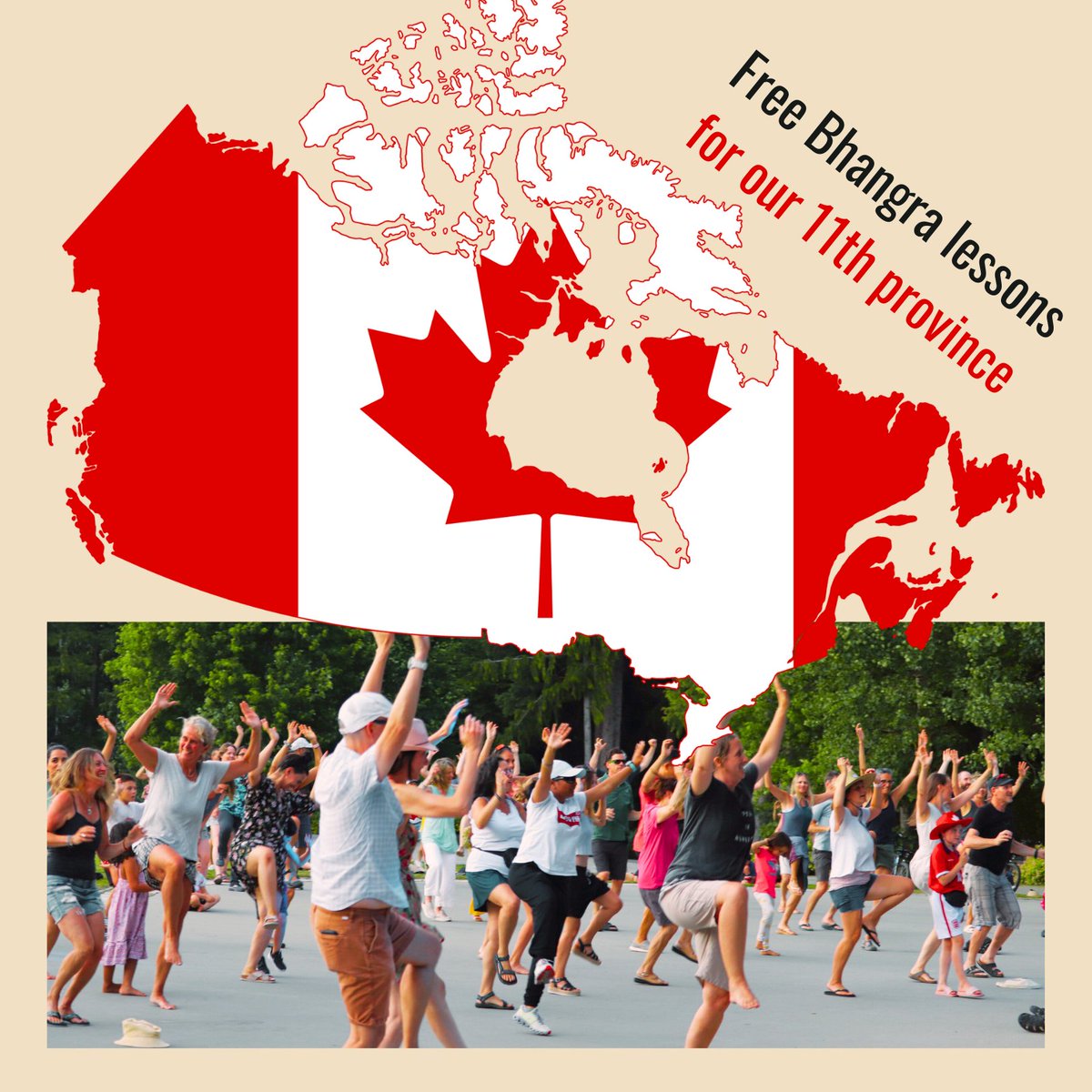 If the US agrees to become our 11th province, we'll offer them many exciting treats —including free Bhangra lessons for every US citizen, delivered with our signature Canadian politeness, warmth and welcoming spirit.