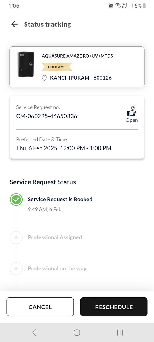 nivendha's tweet photo. @EurekaForbes Another day has passed,
It has been four days now 
Heloooo... Anyone here....?
Can you atleast acknowledge that someone is looking into this https://t.co/zov9frE0GK