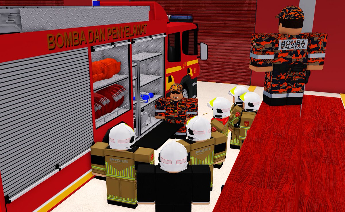 ROBLOX Jabatan Bomba Dan Penyelamat MYSverse tweet media
