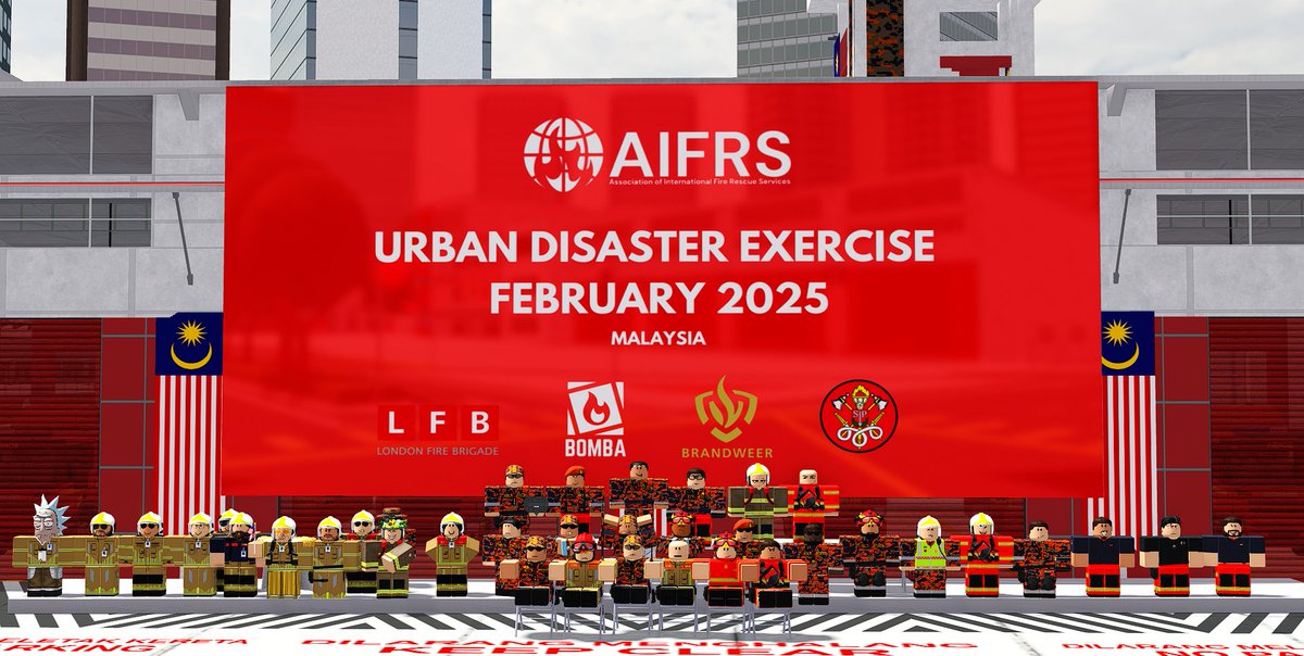 ROBLOX Jabatan Bomba Dan Penyelamat MYSverse tweet media