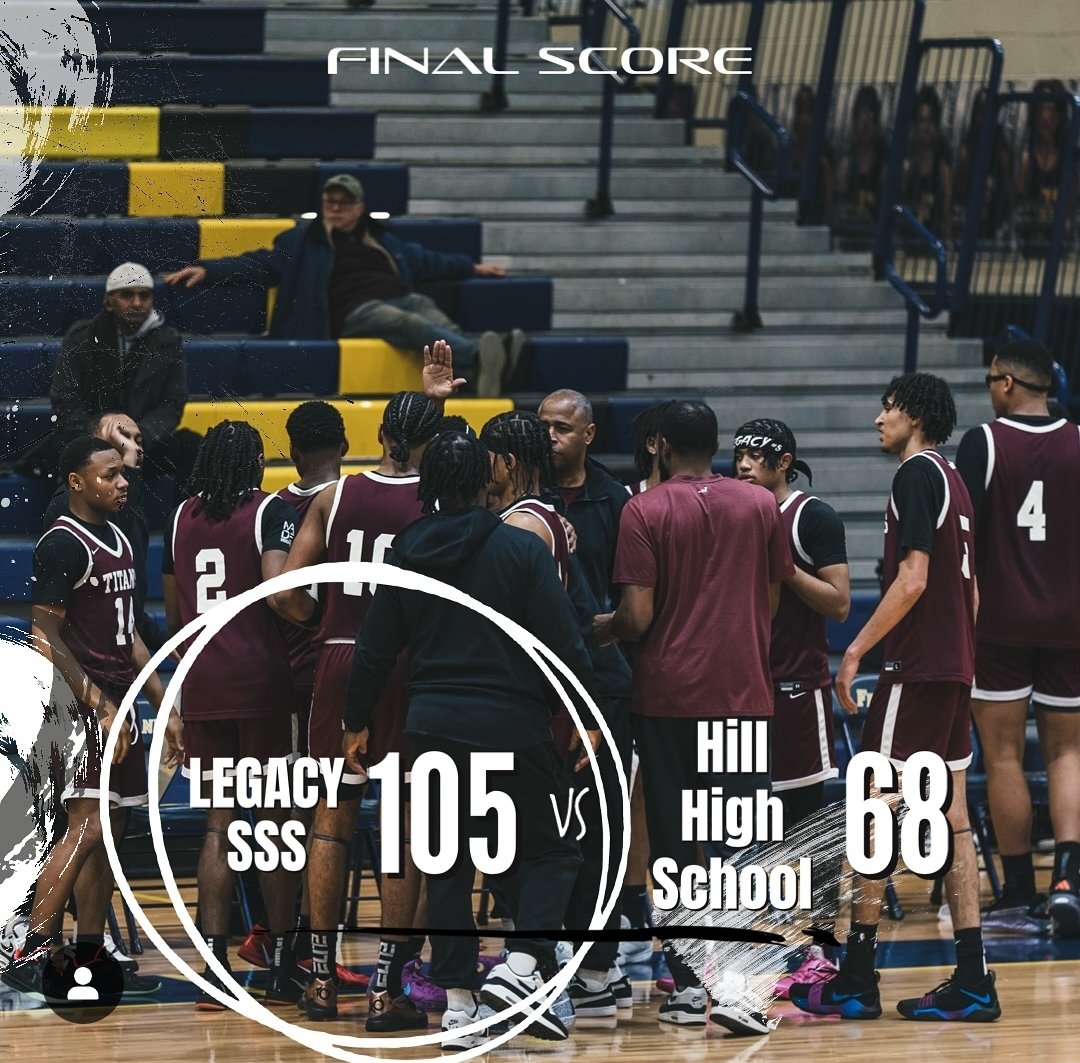 LegacyTitansMBB🏀 (@mbbtitans) on Twitter photo East Coast swing is in the books!
Finished <a href="/MetroClassic/">Metro Classic</a> Basketball Showcase (2-0) with a big WIN over Hill School! 💪🏽
Yohan Gutierrez
2️⃣0️⃣ pts | 6️⃣ rebs
Tyrus Rathan-Mayes
1️⃣7️⃣ pts | 4️⃣ asst
Tobin Triplett &
Broderick Wyatt
1️⃣0️⃣ pts East Coast swing is in the books!
Finished <a href="/MetroClassic/">Metro Classic</a> Basketball Showcase (2-0) with a big WIN over Hill School! 💪🏽
Yohan Gutierrez
2️⃣0️⃣ pts | 6️⃣ rebs
Tyrus Rathan-Mayes
1️⃣7️⃣ pts | 4️⃣ asst
Tobin Triplett &
Broderick Wyatt
1️⃣0️⃣ pts
